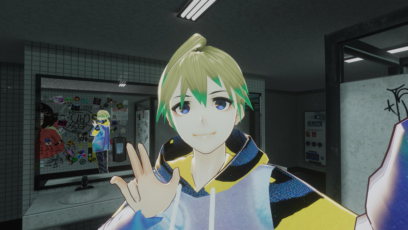 My VRChat Avatar - created in VRoid Studio