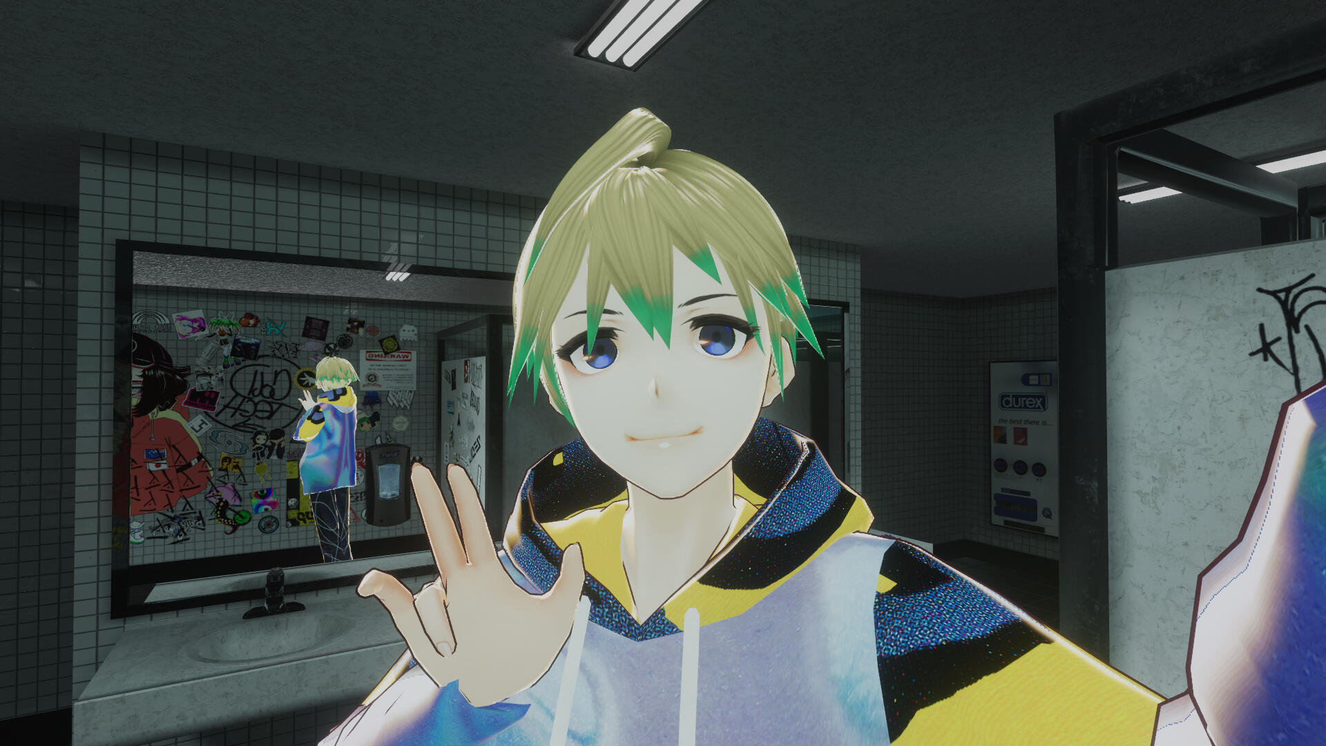 My VRChat Avatar - created in VRoid Studio